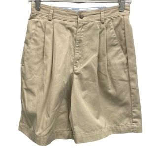 Lot Of 2 Lizsport Khaki Shorts Liz Claiborne Size 6 Petite High Rise